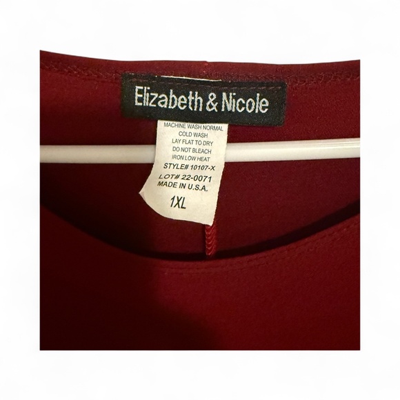 NWT Burgundy women Dress - Picture 4 of 16